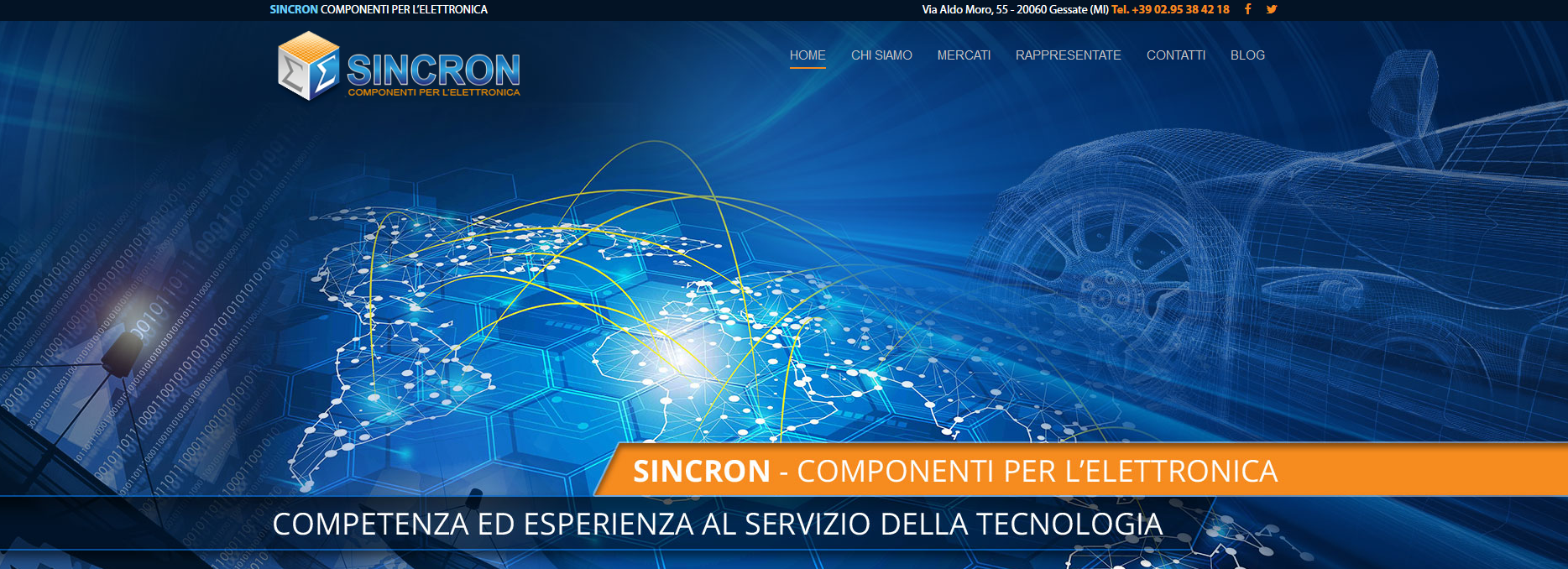 Online il nuovo sito sito web di Sincron