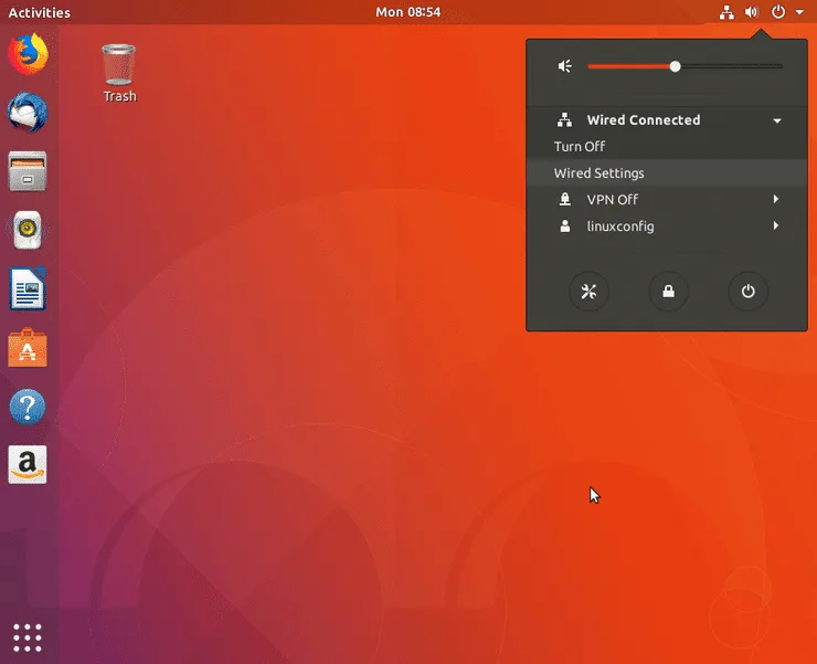 Setting a static IP address on Ubuntu