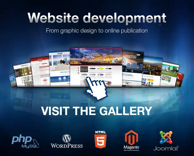 Banner gallery web site
