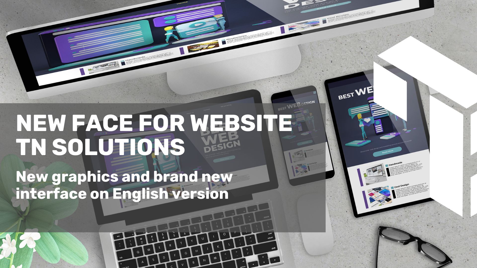 New face for Website T&N Solutions