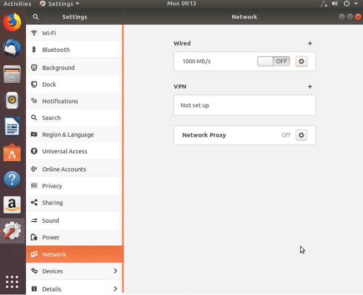 Configurazione di rete apply