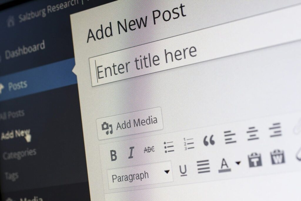 Back-end di WordPress