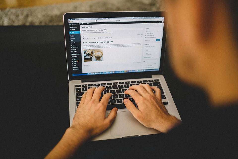 Interfaccia WordPress Worpress e blog