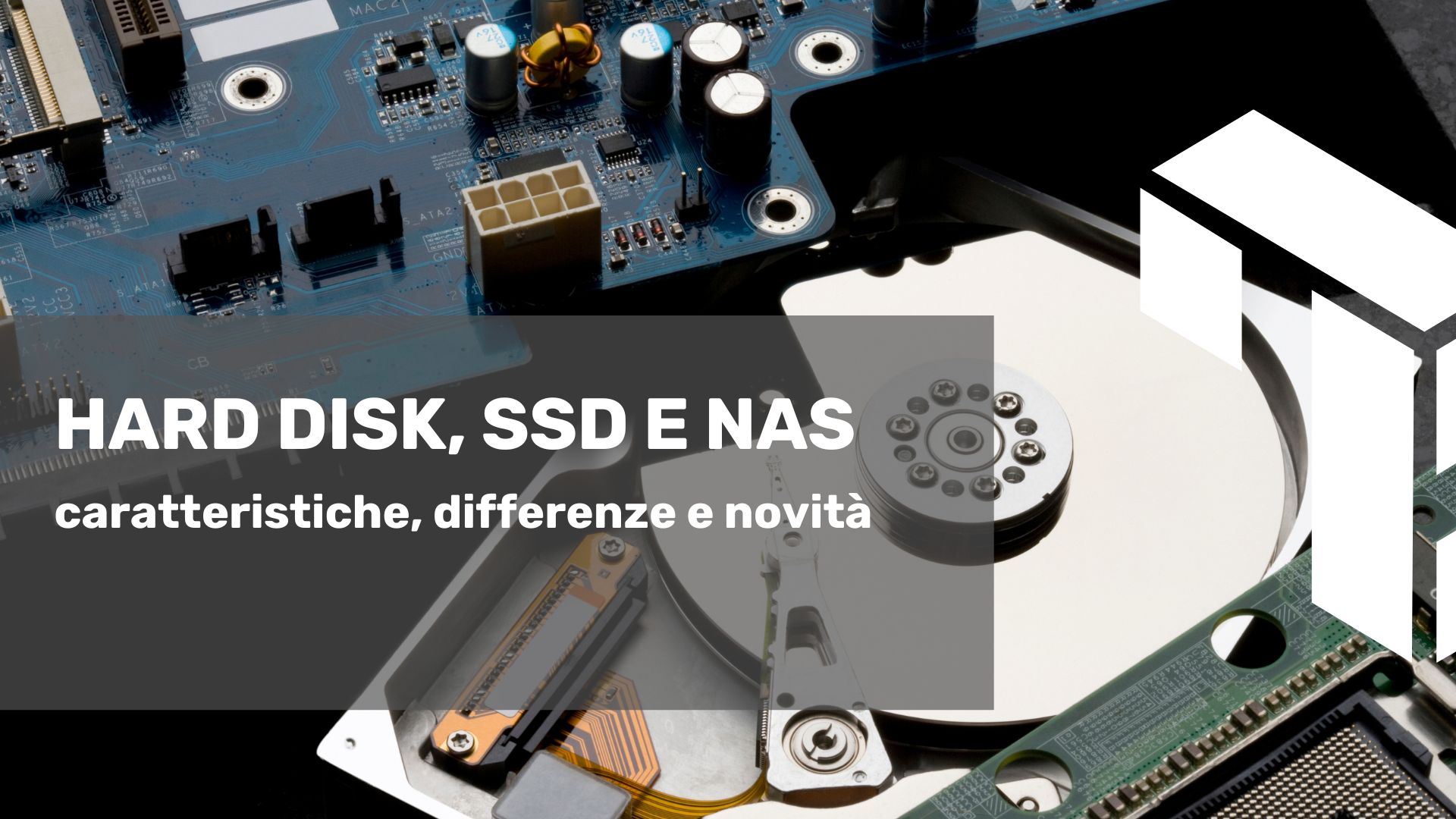 Hard Disk, SSD e Nas: caratteristiche, differenze e novità