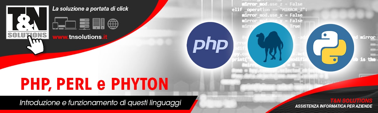 PHP – Perl – Phyton