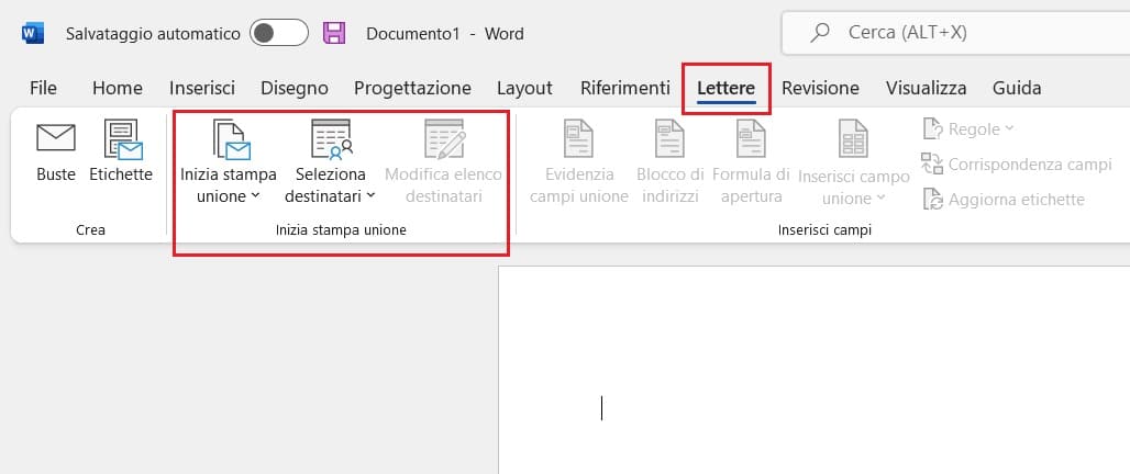 Come usare la funzione "stampa unione" in Word Come usare la funzione "stampa unione" in Word
